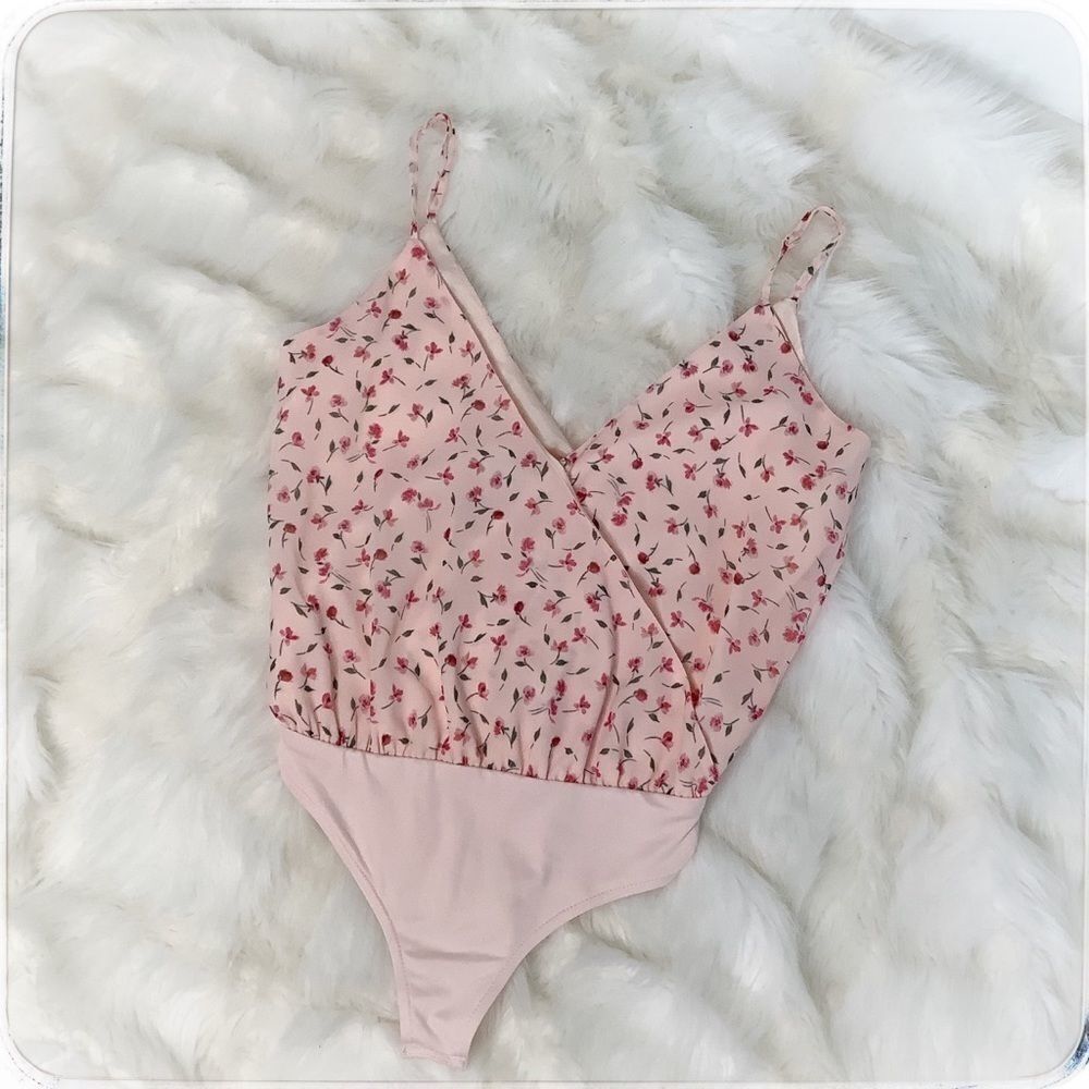 L’academie floral bodysuit 